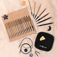 KnitPro Day and Night - cserélehető végű körkötőtű szett- knitting needle set - 3.5-8mm - 3