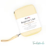 KnitPro Basix Beginner Set - interchangeable needle set - cserélehető végű körkötőtű szett -  3.5-8mm - 03