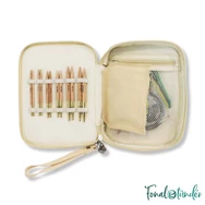 KnitPro Basix Beginner Set - interchangeable needle set - cserélehető végű körkötőtű szett -  3.5-8mm - 08