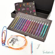 KnitPro Melodies of Life - cserélehető végű körkötőtű szett- knitting needle set - 3.5-8mm KnitPro Melodies of Life - cserélehető végű körkötőtű szett- knitting needle set - 3.5-8mm