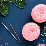 KnitPro Nova Metal - körkötőtű fej - knitting needle tip - 6mm - 03