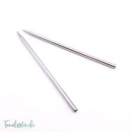 KnitPro Nova Metal - körkötőtű fej - extra rövid - 8.5cm - knitting needle tip - 3mm KnitPro Nova Metal - körkötőtű fej - extra rövid - 8.5cm - knitting needle tip - 3mm