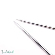KnitPro Nova Metal - körkötőtű fej - extra rövid - 8.5cm - knitting needle tip - 3mm - kep2