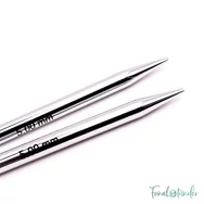 KnitPro Nova Metal - körkötőtű fej - knitting needle tip - extra short - 5mm - kep2