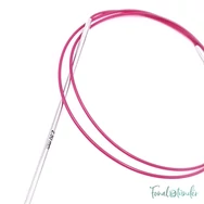 KnitPro Nova Metal - fix körkötőtű - fixed circular needle - 80cm - 2.5mm - kep2