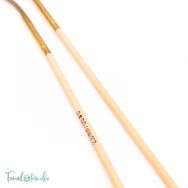 Addi CrasyTrio Bamboo - flexible double pointed needle set - flexibilis bambusz tűkészlet - 24cm - 2mm - kep2