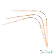 Addi CrasyTrio Bamboo - flexible double pointed needle set - flexibilis bambusz tűkészlet - 24cm - 3mm Addi CrasyTrio Bamboo - flexible double pointed needle set - flexibilis bambusz tűkészlet - 24cm - 3mm