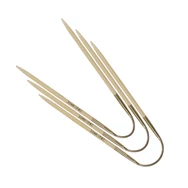 Addi CrasyTrio Bamboo - flexible double pointed needle set - kötőtűkészlet - 24cm - 4.5mm