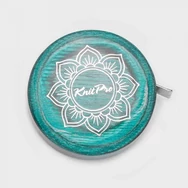 KnitPro MINDFUL Wood Tape Measure - mandalás fa mérőszallag - 150cm - 2