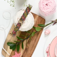 KnitPro Symfonie kétvégű nemesfa zoknikörkötőtű - double-pointed needles - 15cm - 3.5mm - 5