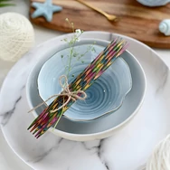 KnitPro Symfonie kétvégű nemesfa zoknikörkötőtű - double-pointed needles - 15cm - 4mm - 2