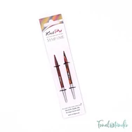 KnitPro Symfonie - extra rövid körkötőtű fej - extra short knitting needle tip - 5mm - 03