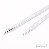 KnitPro Nova Cubics - szögletes fém körkötőtű fej - knitting needle tip - 4mm - 2