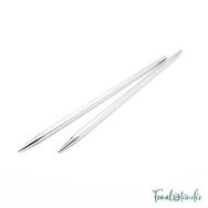 KnitPro Nova Cubics - szögletes fém körkötőtű fej - knitting needle tip - 4mm