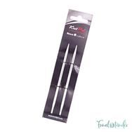 KnitPro Nova Cubics - szögletes fém körkötőtű fej - knitting needle tip - 4.5mm - 3 KnitPro Nova Cubics - szögletes fém körkötőtű fej - knitting needle tip - 4.5mm - 3