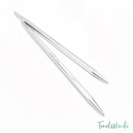 KnitPro Nova Cubics - szögletes fém körkötőtű fej - knitting needle tip - 4.5mm