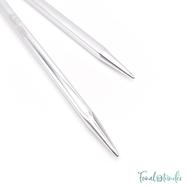 KnitPro Nova Cubics - szögletes fém körkötőtű fej - knitting needle tip - 4.5mm - 2