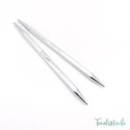 KnitPro Nova Cubics - szögletes fém körkötőtű fej - knitting needle tip - 6mm KnitPro Nova Cubics - szögletes fém körkötőtű fej - knitting needle tip - 6mm