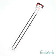KnitPro Karbonz - egyenes kötőtű - single-pointed knitting needle - 25cm - 3.5mm - 02