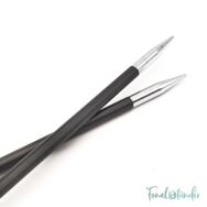 KnitPro Karbonz - egyenes kötőtű - single-pointed knitting needle - 25cm - 3.5mm