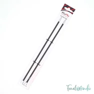 KnitPro Karbonz - egyenes kötőtű - single-pointed knitting needle - 25cm - 4mm