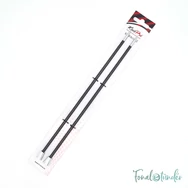 KnitPro Karbonz - egyenes kötőtű - single-pointed knitting needle - 25cm - 4.5mm - 01