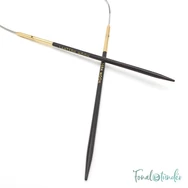 KnitPro Lantern Moon - ébenfa körkötőtű fej - knitting needle tip - 3mm - 03