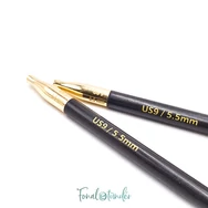 KnitPro Lantern Moon - ébenfa körkötőtű fej - knitting needle tip - 5.5mm - 03
