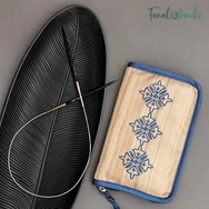 Lantern Moon Charm - ébenfa körkötőtű készlet - knitting needle set - 3-5mm