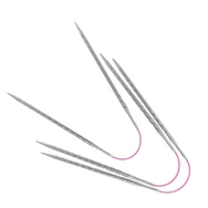 Addi CrasyTrio Unicorn knitting needle set - flexibilis zoknikötő tűkészlet - 30cm - 3mm