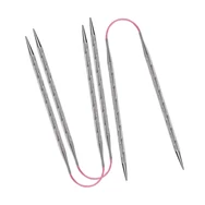 Addi CrasyTrio Unicorn knitting needle set - flexibilis zoknikötő tűkészlet - 30cm - 4.5mm