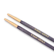 KnitPro J'adore - szögletes fa körkötőtű fej - knitting needle tip - 6.5 mm