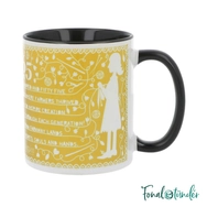 Scheepjes Mug - yellow - kávés vagy teás bögre - limitált kiadás - sárga - 01