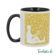 Scheepjes Mug - yellow - kávés vagy teás bögre - limitált kiadás - sárga - 02