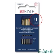 Restyle Goblein hímzőtű készlet - tapestry needle set - 4db