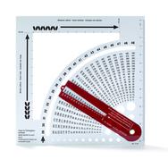 Prym - sor- és szemszámoló vonalzó és kalkulátor - counting frame and calculator Prym - sor- és szemszámoló vonalzó és kalkulátor - counting frame and calculator