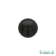 Fekete baba/figura szemek - biztonsági - black safety eyes -5mm