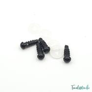 Fekete baba/figura szemek - biztonsági - black safety eyes -5mm Fekete baba/figura szemek - biztonsági - black safety eyes -5mm
