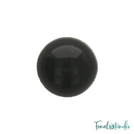 Fekete baba/figura szemek - biztonsági - black safety eyes -8mm