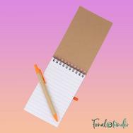 Scheepjes Notebook with pen - jegyzetfüzet tollal - A6 - 70 vonalas oldal - 02 Scheepjes Notebook with pen - jegyzetfüzet tollal - A6 - 70 vonalas oldal - 02