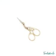 Madaras arany kézimunka olló - bird-shaped handicraft scissors - gold Madaras arany kézimunka olló - bird-shaped handicraft scissors - gold