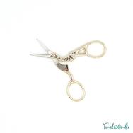 Madaras arany kézimunka olló - bird-shaped handicraft scissors - gold Madaras arany kézimunka olló - bird-shaped handicraft scissors - gold