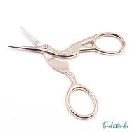Madaras arany kézimunka olló - bird-shaped handicraft scissors - gold Madaras arany kézimunka olló - bird-shaped handicraft scissors - gold