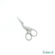 Madaras ezüst kézimunka olló - bird-shaped handicraft scissors - silver Madaras ezüst kézimunka olló - bird-shaped handicraft scissors - silver