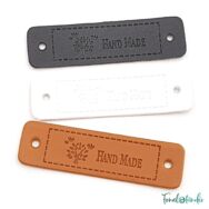 Felvarrható címke - Handmade - Label - gift tag