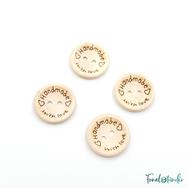 Fa gombok - Wooden buttons - Handmade with love - 20mm Fa gombok - Wooden buttons - Handmade with love - 20mm