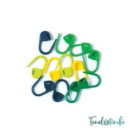  KnitPro Locking stitch markers  - zárható műanyag szemjelölő készlet- 30db