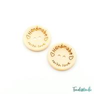 Fa gombok - Wooden buttons - Handmade with love - 25mm Fa gombok - Wooden buttons - Handmade with love - 25mm