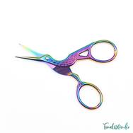 Madaras szivárványos kézimunka olló - bird-shaped handicraft scissors - rainbow Madaras szivárványos kézimunka olló - bird-shaped handicraft scissors - rainbow