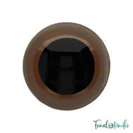 Barna baba/figura szemek - biztonsági - Brown safety eyes - 20mm Barna baba/figura szemek - biztonsági - Brown safety eyes - 20mm